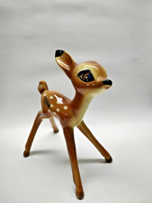 1950s Disney Evan K Shaw BAMBI Figurine American Pottery California 7-1/2"