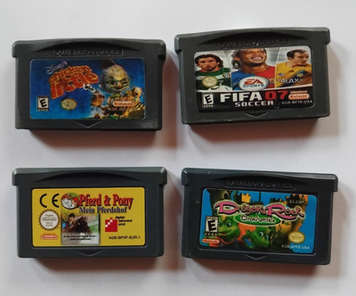 4Gameboy Advance Spiele / FIFA07/Pferd und Pony/ChickenLittle/  Nur Module