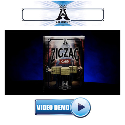 Zig Zag Magic Trick, Apprentice Magic, Easy To Do + Video Instructions