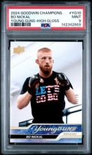 2024 Upper Deck Goodwin Champions Young Guns YG10 Bo Nickal High Gloss /10 PSA 9