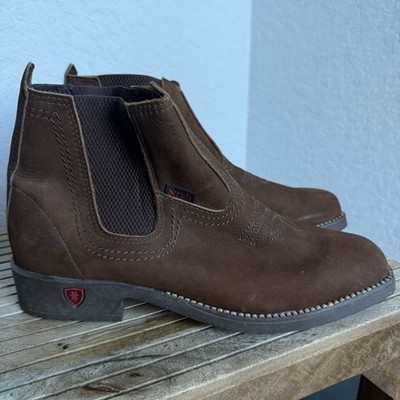 Strada Brown Nubuck Chelsea Men Boots Size 8-8.5 US