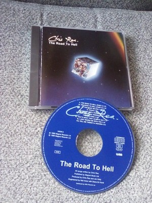 Chris Rea: cd The Road to Hell,  1989, v good, Tell Me There's A Heaven, Daytona