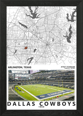 Att Arlington Tx USA gerahmtes Wandbild Poster Leinwanddruck Bild