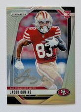 2024 Panini Prizm - Rookies Jacob Cowing #335 Silver Prizm Autographs (AU, RC)