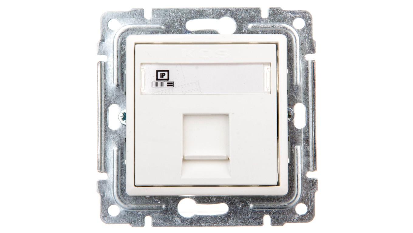 RJ45 Computer Single Socket Cat.5e VENA 510465