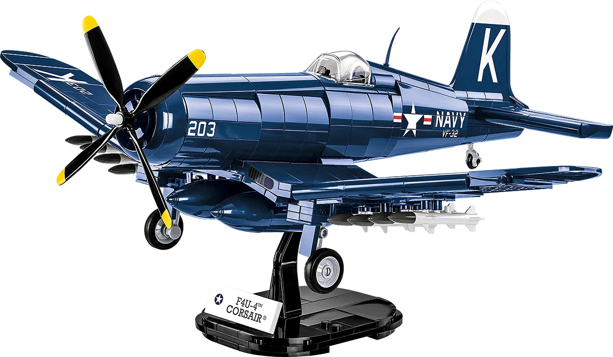 COBI-2417 Vought F4U-4 Corsair Aeroplane Building Brick Model 520pcs