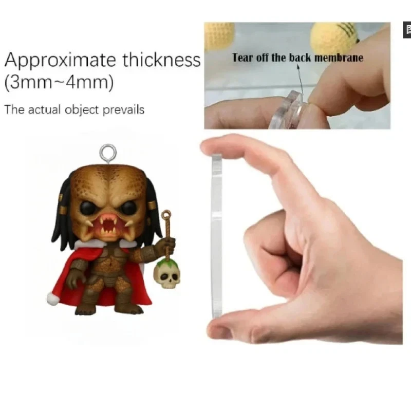 2D flat Tree Ornament Kpop Devil Hunter Christmas  Kpop Style Advent Blind Box