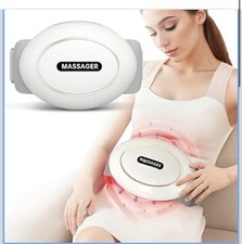 Heated Abdominal & Waist Massage Belt 6-Head ...