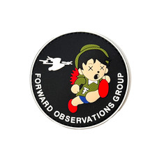 Forward Observations Group FOG Drone Strike PVC Patch