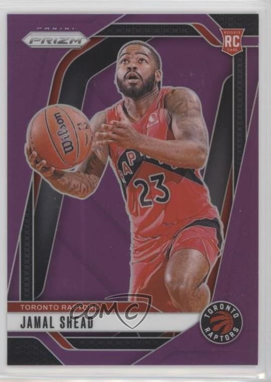 2024-25 Panini Prizm Purple Prizm /99 Jamal Shead #241 Rookie RC