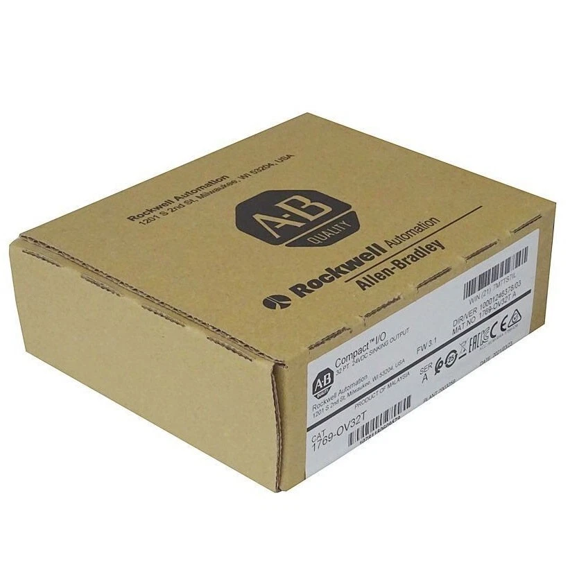 Allen-Bradley 1769-OV32T SER A Compact I/O Output Module New Factory Sealed - Image 2 of 2