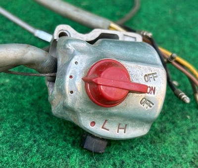 OEM Honda CB125 Light Hi Lo Run Stop Kill Right Handlebar Switch Assembly Cables