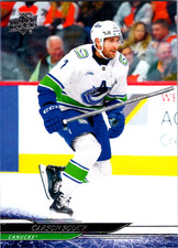 2024-25 UD Extended Carson Soucy Vancouver Canucks #634