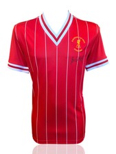 IAN RUSH SIGNED LIVERPOOL FC 1984 HOME SHIRT (ACG CERT AG19028)