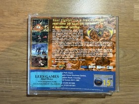 Soul Fighter Sega Dreamcast PAL Version komplett mit Handbuch - H&uuml;lle defekt