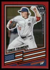 2026 PANINI STARS & STRIPES USA PRIZM TOMAS VALINCIUS RED /399 #21