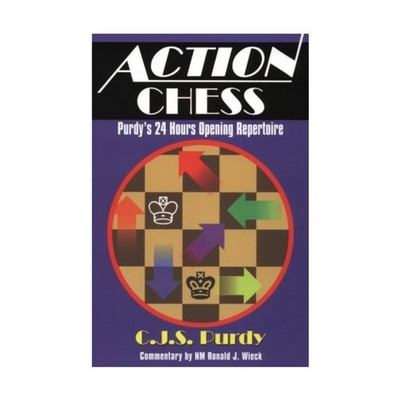 Thinker's  Book - Reference -  Action Chess - Purdy's 24 Hours Opening Rep VG+