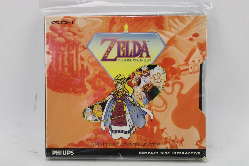 Philips CDi Zelda Gamelon + Link Faces Evil Factory Sealed w/ Macy's Sticker - Image 2 of 4