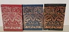 (3) Saga Playing Card Decks by Isolated Thunderstorms, Denmark, Viking Theme