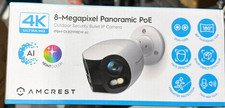 Amcrest Dual-Lens Panoramic 4K 8MP Outdoor POE Camera IP8M-DLB2998EW-AI Security