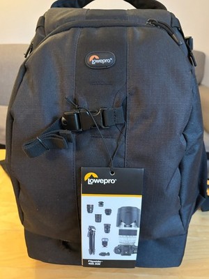 Lowepro Flipside 400 AW Camera Backpack Black/Gray Padded Adjustable Strap