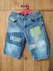 Denver Nuggets UNK Denim NBA Basketball Jeans Shorts #15 Carmelo Anthony Size 32