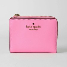 Kate Spade Madison Small L Zip Wallet KH615 651 Surf Pink
