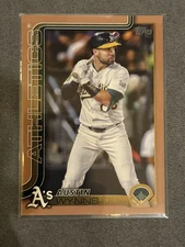 2025 Topps Update #US330 Austin Wynns Gold #/2025