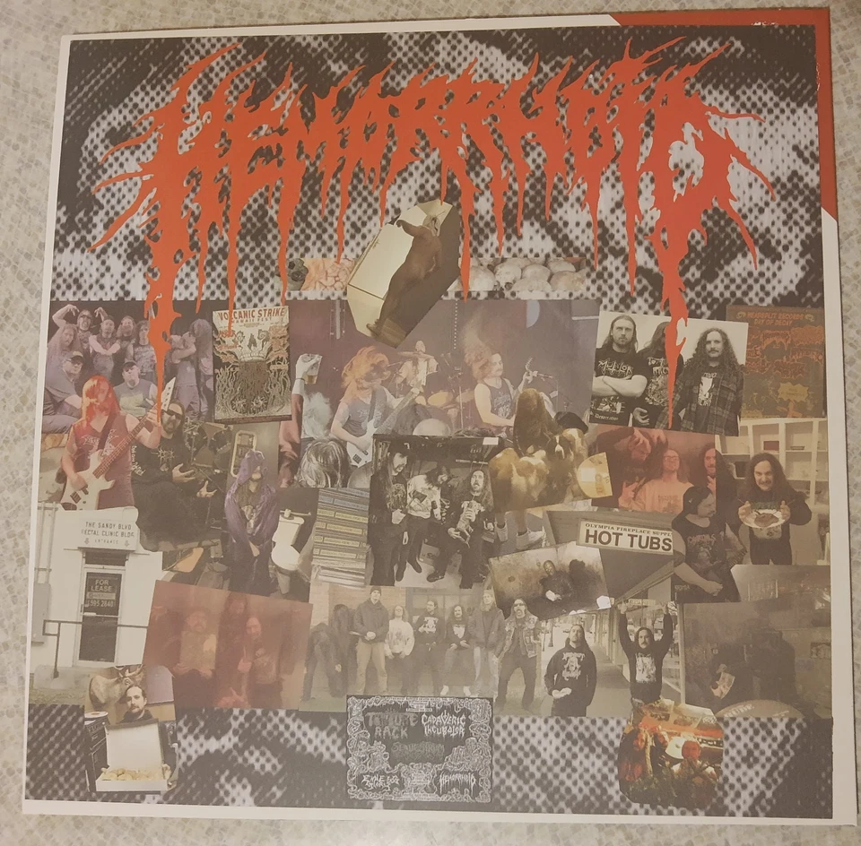 HEMORRHOID - Raw Materials Of Decay LP PICTURE septage carcass pharmacist death - Immagine 4 di 4