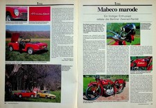 Oldtimer Praxis 1101) Mabeco 750 mit 20PS Restaurierung - ein interessanter Beri