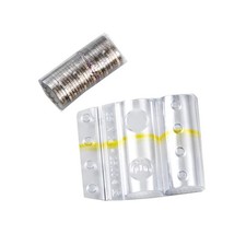 Blister portamonete - 1 euro - fascia gialla - Iternet - sacchetto da 100 bliste