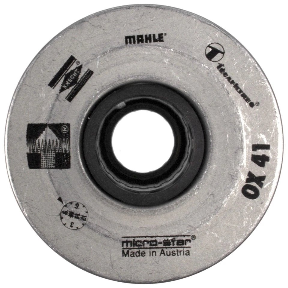 Filtro de aceite de motor MAHLE OX 41D para modelos BMW seleccionados 77-93 Foto 2 de 4