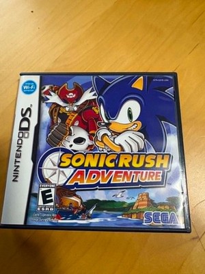 Sonic Rush Adventure (Nintendo DS, 2007) Complete in Original Box w Manual, CIB