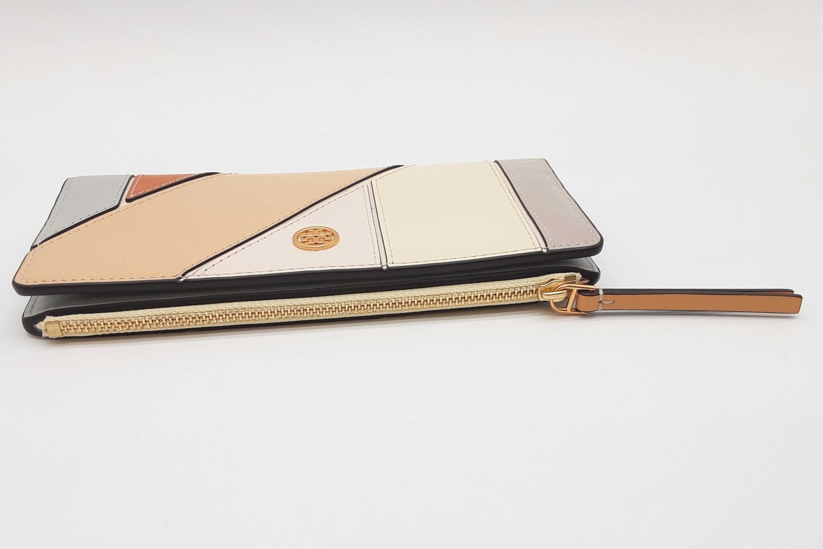 Tory Burch Robinson Patchwork Color Block Wallet … - image 6