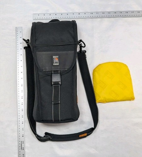 Ape Case ACPROLC18 custodia grande professionale per obiettivo DSLR nera imbottita con cinturino - Foto 2 di 12