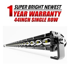126W Single Row LED Light Bar 44in/46in Combo Beam Fog Driving Light for Truck
