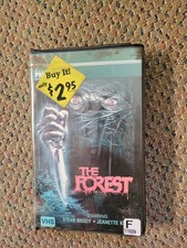 Vintage 1982 The Forest VHS Horror 1983 Release Prism Entertainment Slasher