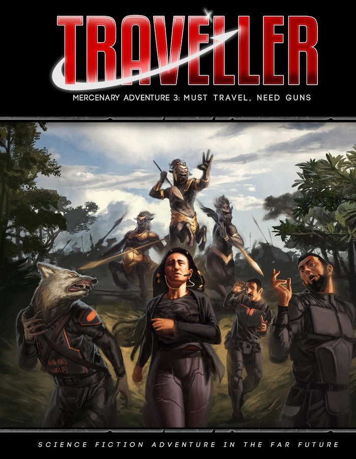 Traveller: Mercenary Adventure 3: Must Travel, Need Guns MGP 40070