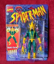 Marvel Legends Spider-Man TAS ELECTRO Retro Card Animated Series Wave 1 NEW NIB
