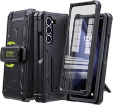 for Samsung Galaxy Z Fold 5 Case,w/ Belt Clip Holster/Military Grade Drop Proof