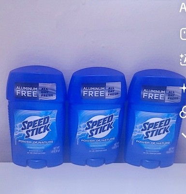 Speed Stick Power of Nature Lightning Aluminum-Free Deodorant 3 Pack