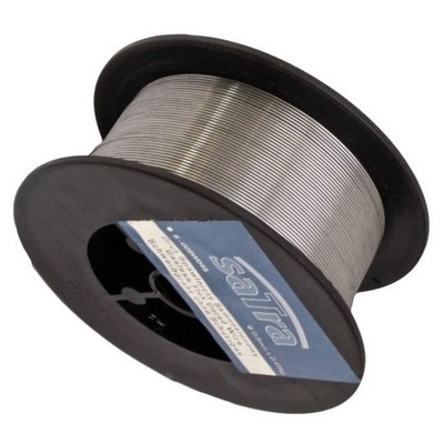 SCHWEISSDRAHT STAHL OHNE GAS 0,9mm SPULE 100mm 1kg