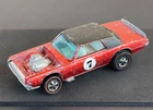 Vintage Hot Wheels Redline 1970 Red TNT Bird - White Interior, Fair Condition!
