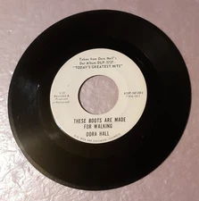 Dora Hall These Boots Are Made For Walking/Day Dream Record 45rpm 7" Vinyl
