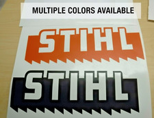 STIHL Vintage look 3" x 9" /- OLD SCHOOL sticker Custom decal chainsaw