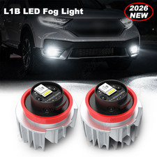 Pair L1B 7535  Front LED Fog Light Bulb For Toyota Prius Corolla RAV4 19+