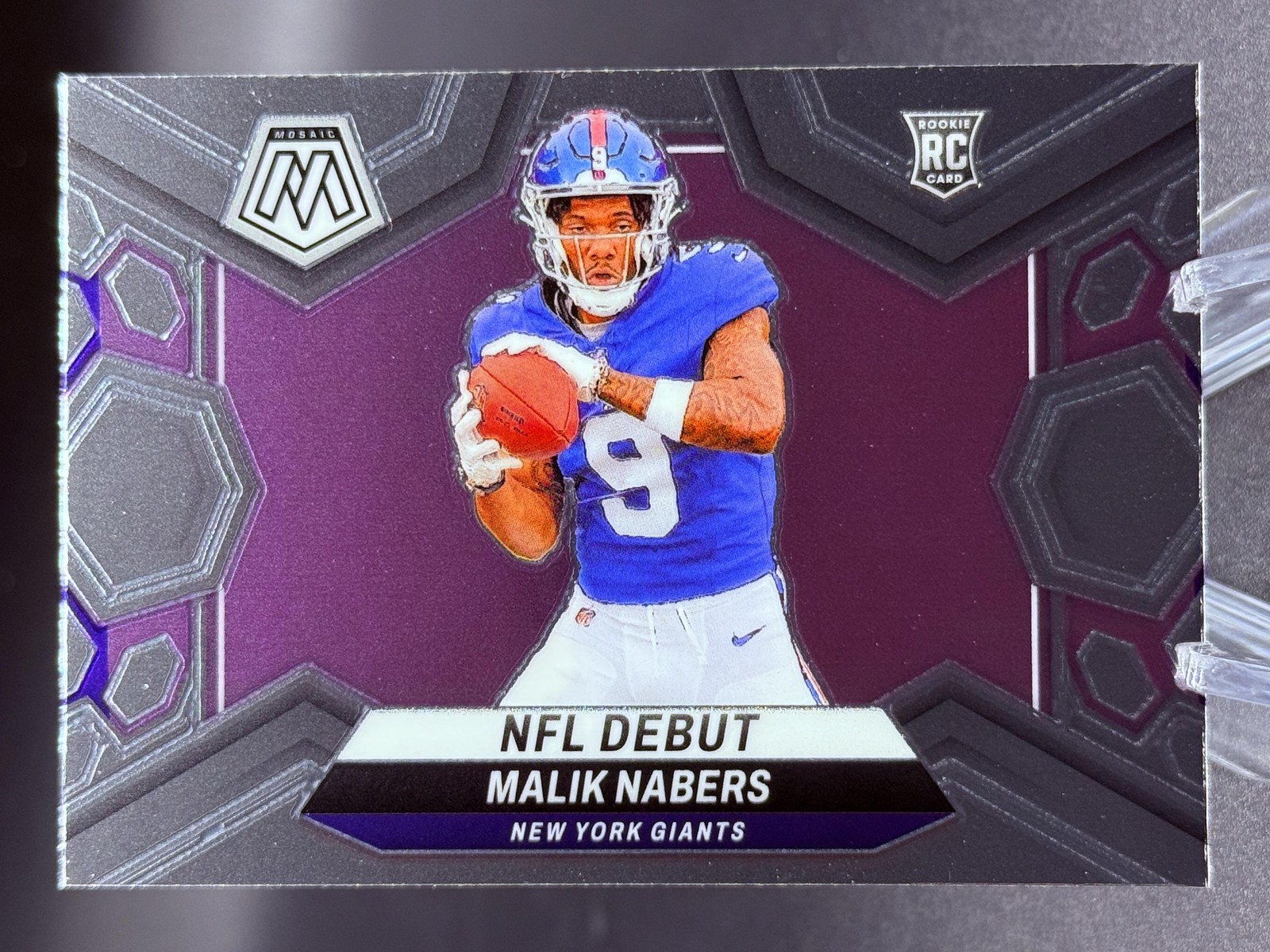 2024 Panini Mosaic #284 Malik Nabers RC Rookie New York Giants