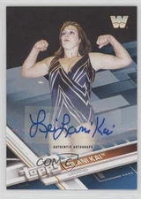2017 Topps WWE Blue Auto /50 Leilani Kai #98 Auto