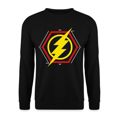 The Flash Gelber Blitz Symbol Unisex Pullover