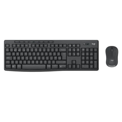Logitech Mk370 Wireless Keyboard And Mouse Desktop Kit Programmable Keys Multime